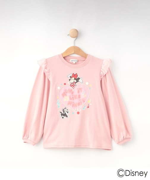 【Disney】トドラーフリルロンT