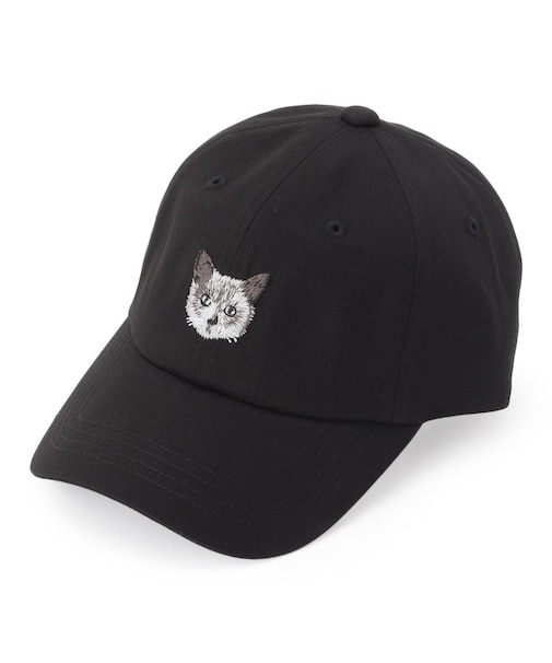 アニマル刺繍キャップ