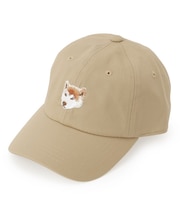 アニマル刺繍キャップ