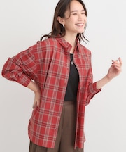 【着丈選べる】オーバーサイズのチェックシャツ