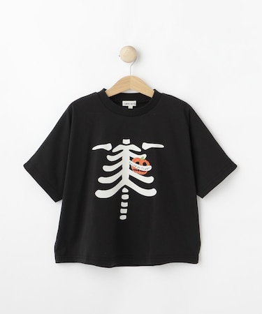 【100-150cm】ハロウィンTシャツ