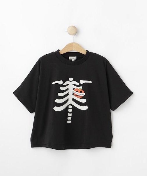 【100-150cm】ハロウィンTシャツ