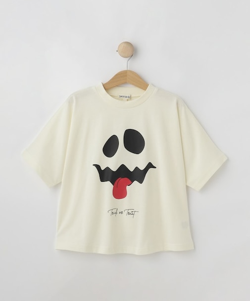 【100-150cm】ハロウィンTシャツ