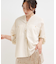 【洗える】羽織れる ビックポケットVネックシャツ