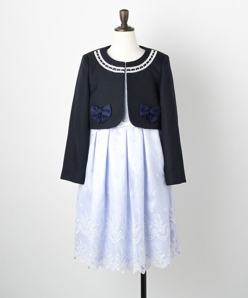 【セレモニー】レースワンピースセット