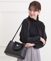 【セレモニー】フロント金具トートバッグ