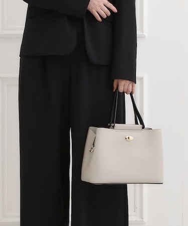 【セレモニー】フロント金具トートバッグ