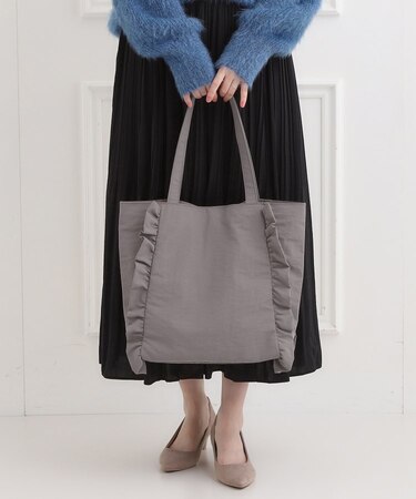 【セレモニー】フリルトートバッグ