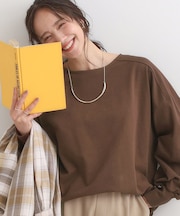 強撚裏毛 ゆるロンT
