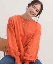 強撚裏毛 ゆるロンT