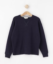 【100-150cm/リンク】ガゼットカラーニット