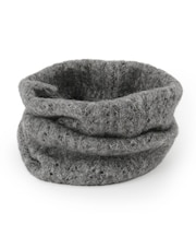 ベビーアルパカ混ケーブルスヌード