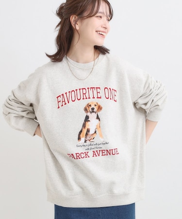 【選べる4柄】グラフィックアソート オーバーサイズ 裏毛スウェット