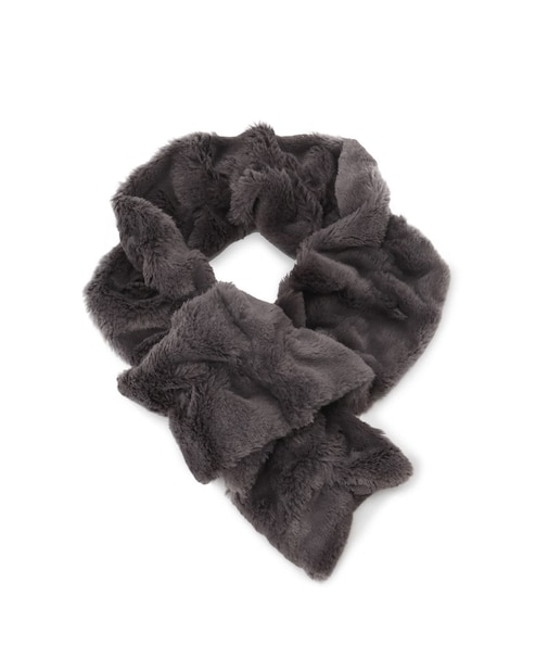 ウェーブフェイクファーマフラー