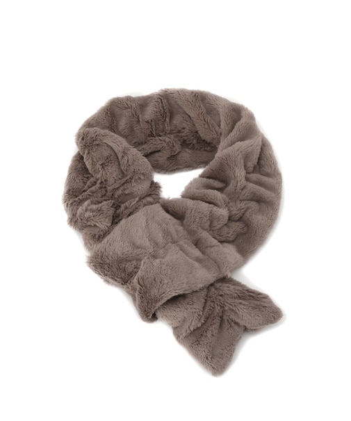 ウェーブフェイクファーマフラー