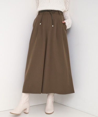 【ベルトセット】タックスカーチョパンツ