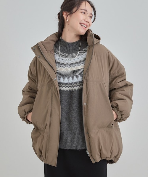 パッファーオーバーコート｜スタイルミキサーの通販｜&mall（アンド