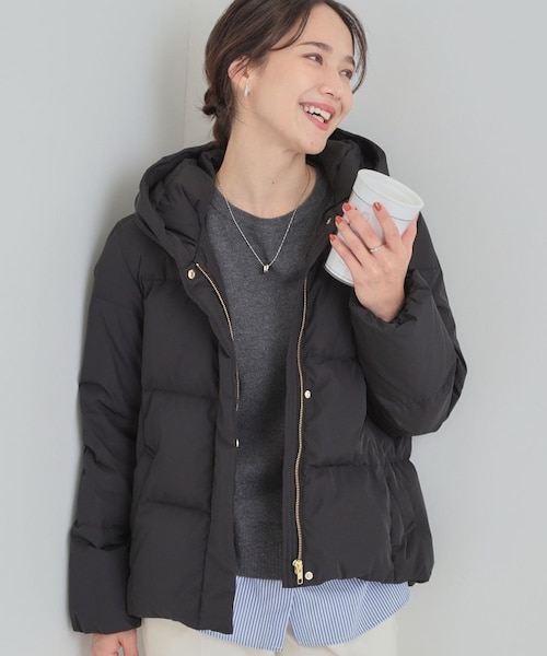 撥水/洗える】ショートフーディーダウン｜シューラルーの通販｜&mall