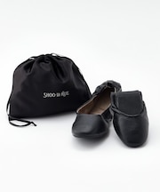 【セレモニー】巾着付折り畳みスリッパ