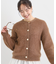 【S-LL】ふわふわシャギー 大人レディなカーディガン