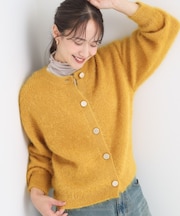 【S-LL】ふわふわシャギー 大人レディなカーディガン