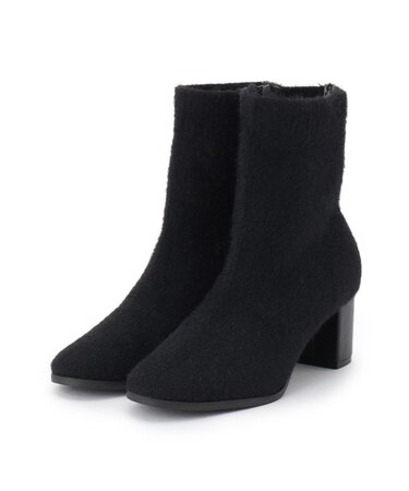 起毛ニットブーツ