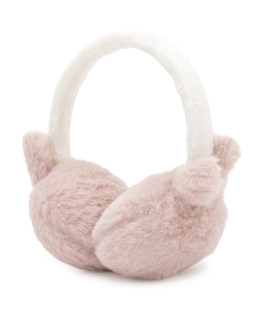 フェイクファーアニマルイヤマフ