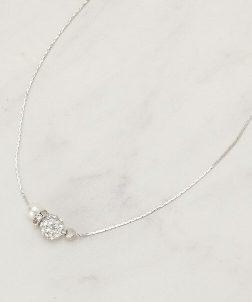 【セレモニー】ロンデルパヴェショートネックレス