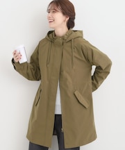 【S-LL/撥水】腰回りをカバーする ロングミリタリーアウター