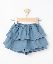 【100-150cm】デニムティアードスカパン