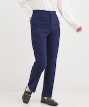 【S-LL】優しくフィット ハイパーストレートパンツ