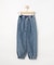 【100-150cm】デニムジョグパンツ