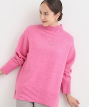 メランジタートルニット