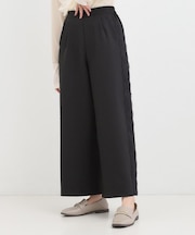 サイドレースワイドパンツ