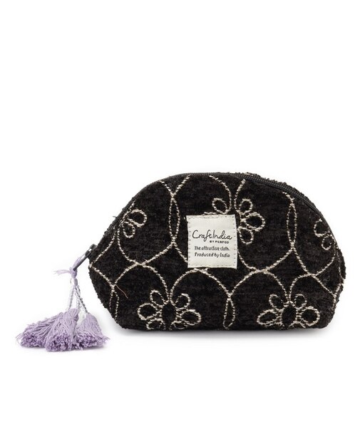 インド製ジャカードミニポーチ