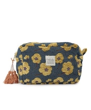 インド製ジャカードマチ付きポーチ