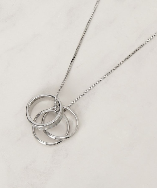 ラメエポリングネックレス