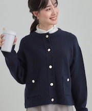 きちんと感が魅力 フリンジジャケット