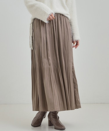 【着丈選べる/シューウォーム】プリーツスカート