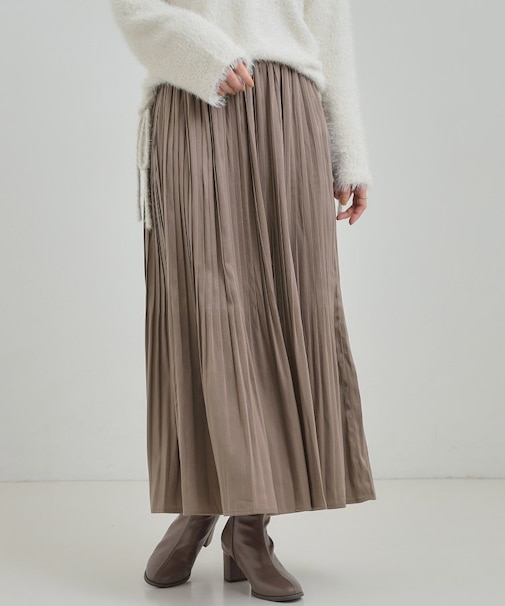 【着丈選べる/シューウォーム】プリーツスカート