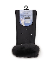 フィンガーレスファーグローブ