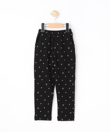 【100-150cm】裏シャギーアソート総柄パンツ