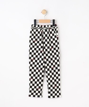 【100-150cm】裏シャギーアソート総柄パンツ