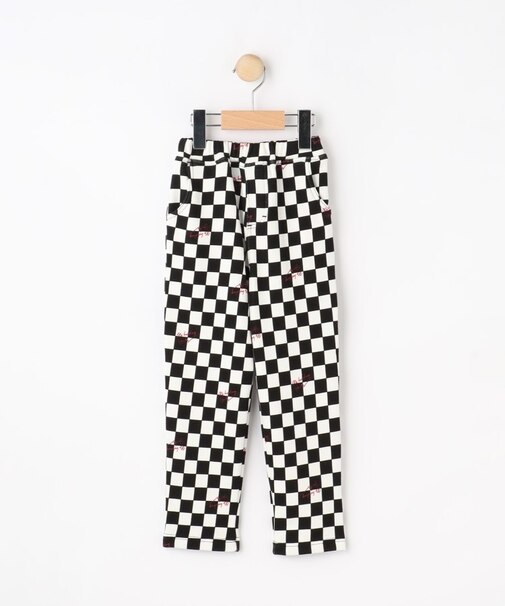 【100-150cm】裏シャギーアソート総柄パンツ