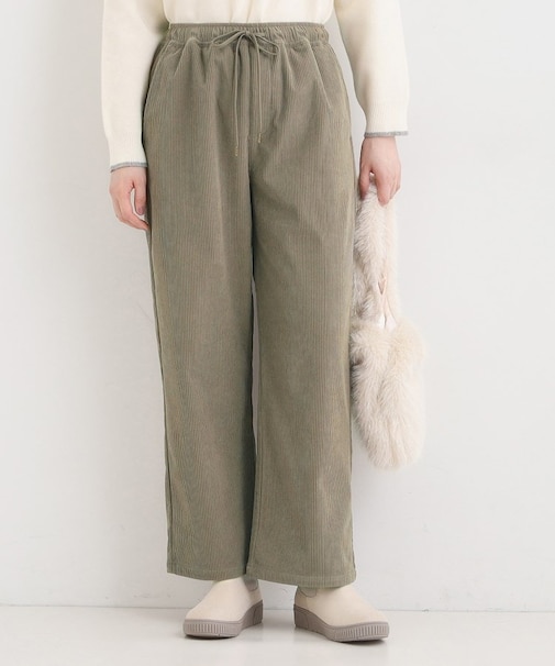 ワイドコーデュロイパンツ