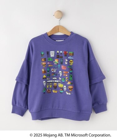 【マインクラフト】アソートプリントスウェット