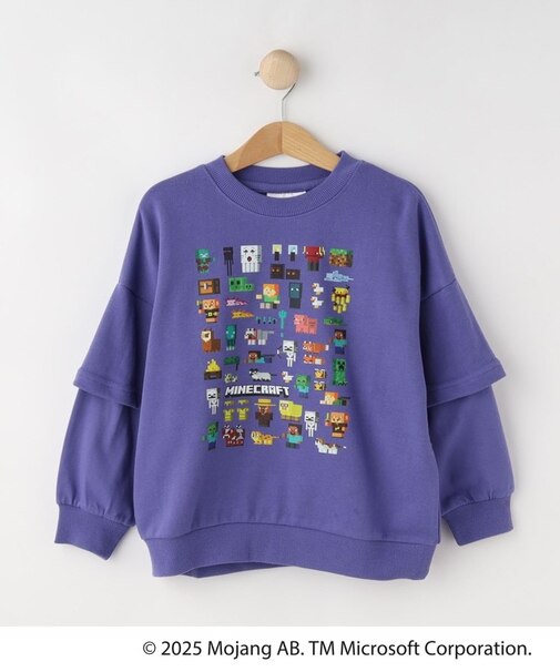 【マインクラフト】アソートプリントスウェット