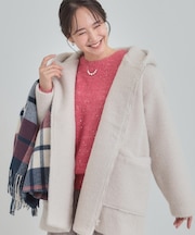 スライバーフーディーコート