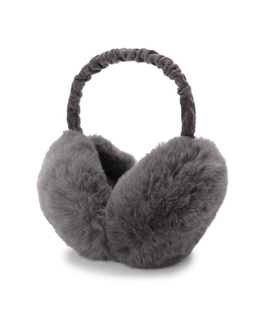 【折りたたみ】フェイクファーイヤマフ