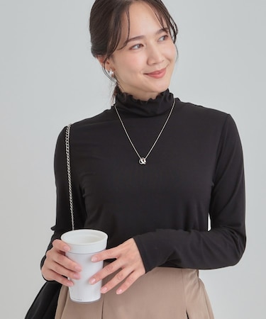 【シューウォーム】あったかタートルネックインナー